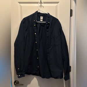Blue Linen Shirt
